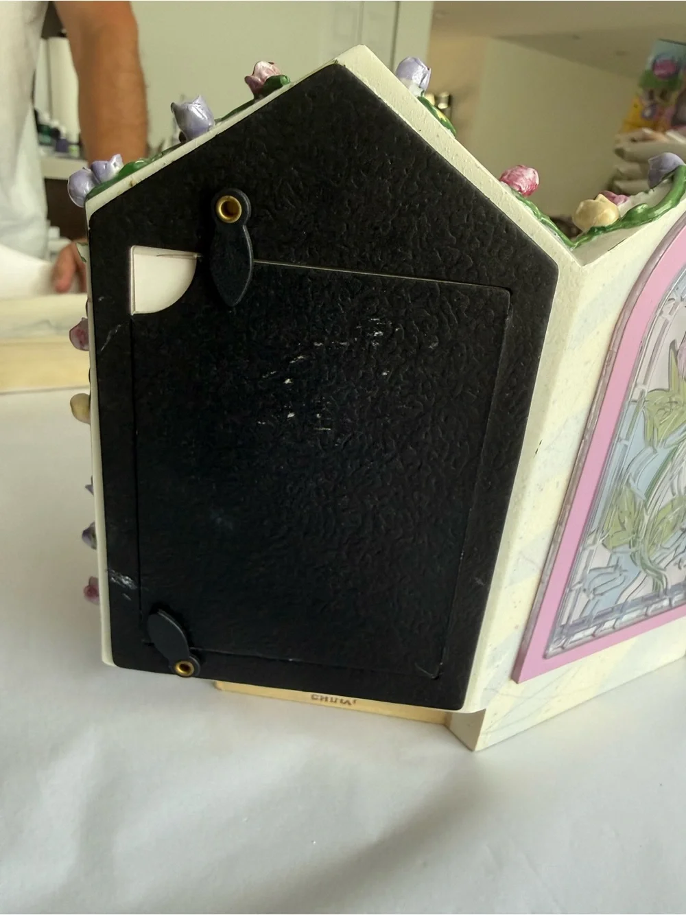 Disney Mickey & Minnie Bride & Groom Wedding Photo Frame Vtg